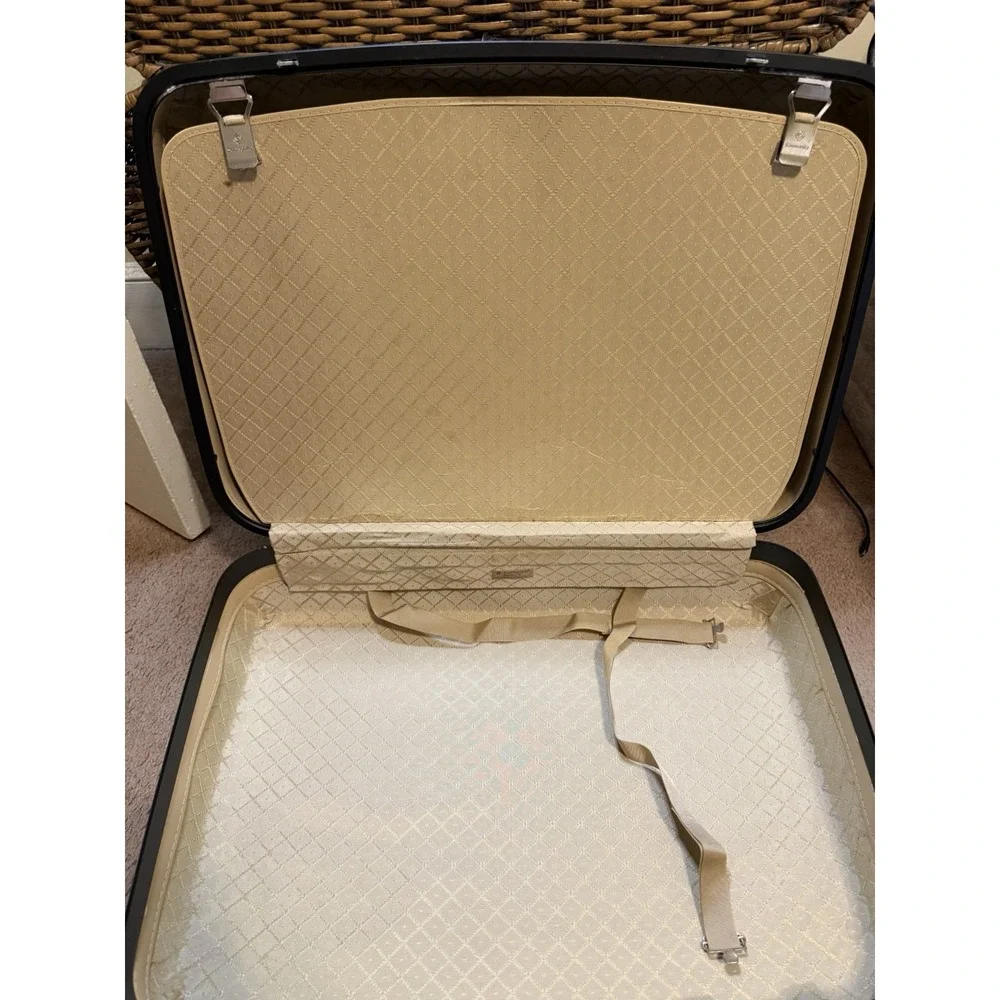 Vintage Samsonite Seminy II Hard Shell Suitcase Gray Gray  Unisex - No Keys